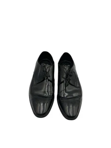 Clarks Soft Cushion Somerset Ortholite" Zapatos de Cuero Negro - Imagen 1 de 10
