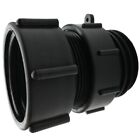 1x Adapter Alloy Black Pp Water Storage Durable High Quality Practical