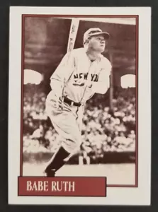 Carta Baseball Babe Ruth 1991 #1 (NM) - Foto 1 di 2
