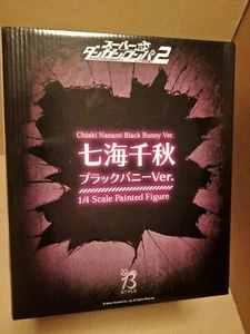 OFICIAL ESTILO B DANAGANRONPA 2 CHIAKI NANAMI BLACK BUNNY VER. FIGURA 1/4 SELLADA - Imagen 1 de 13
