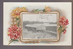 Redville WISCONSIN 1908 SAWMILL Logging CHRISTENSON CO. nr Withee GHOST TOWN! B2 - Picture 1 of 2