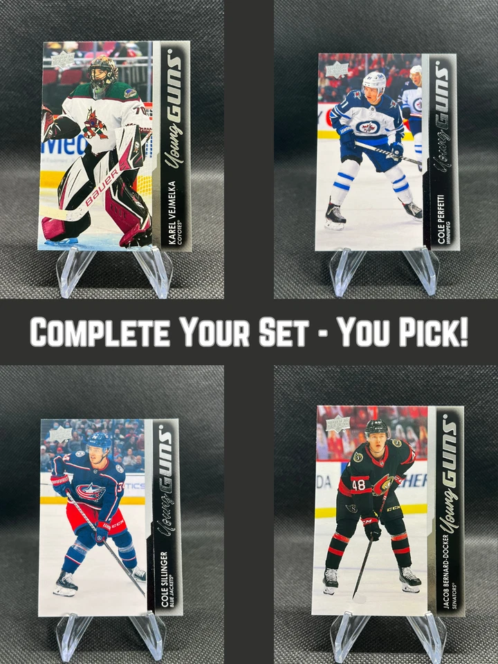 2021-22 Upper Deck Series 1 & 2 Young Guns - Complete You Set - You Pick! - Image 1 of 1