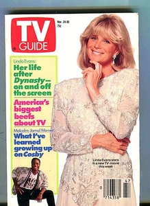 TV Guide Magazine November 24-30 1990 Linda Evans EX NO ML 042817nonjhe - Imagen 1 de 1