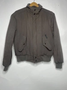 Vintage MEMBERS ONLY Bomberjacke anthrazitgrau Wolle Herren Gr. 40 Mantel - Bild 1 von 11