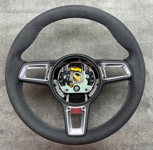 PORSCHE 911 991 Boxster Cayman 718 ALCANTARA GT Sports Steering Wheel Lenkrad - Bild 1 von 21