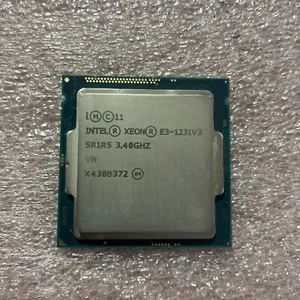 Intel Xeon E3 - 1231V3 / SR1R5 3.40GHz 8MB Quad-Core CPU LGA1150 - Picture 1 of 2