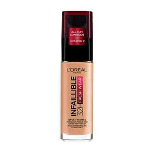 L'Oréal Paris Infallible 180 Golden Linen 32HR Fresh Wear Foundation SPF25 - Picture 1 of 3