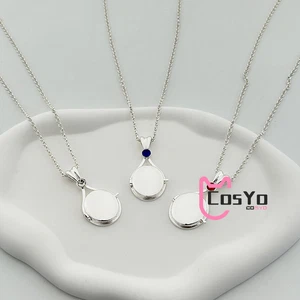 H2o Same Pendant Silver Plated Copper Necklace Water Mermaid Shell Jewelry Gift - Picture 1 of 10