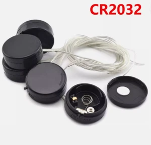 CR2032 Coin Button Cell Battery Holder Socket With On/Off Switch and Cover/Wire - Picture 1 of 9