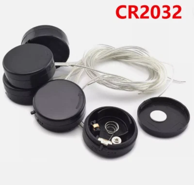 CR2032 Coin Button Cell Battery Holder Socket With On/Off Switch and Cover/Wire - Image 1 of 4