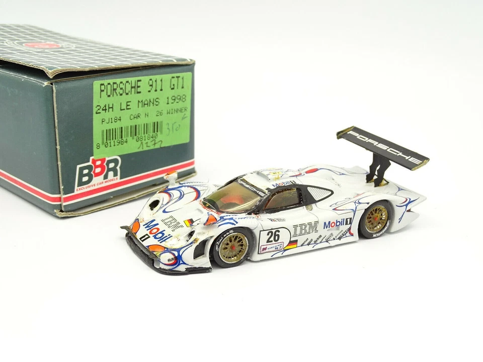 PORSCHE 911 GT1 N°26 WINNER LE MANS 1998  KIT BBR 1/43 - Immagine 1 di 1