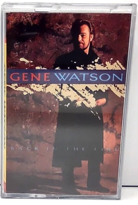 Gene Watson Back In The Fire Cassette Tape 1989 Warner Bros Records - Image 1 of 4