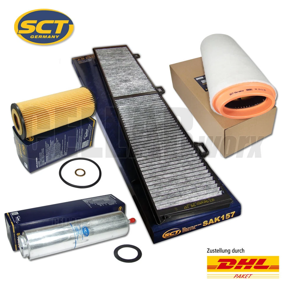 BMW 1er E81 E87 | 118d 120d | 122 PS & 163 PS | Filterset Filterkit 4 x Filter - Bild 1 von 1