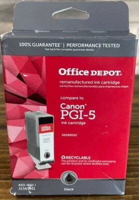 Office Depot, Ink Cartridge, 450-930/21565931, Black - Image 1 of 4