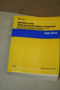 TI Texas Instruments Wireless Telecom Products RF COMM Data Book 07/1996 SLWD001 - Picture 1 of 1
