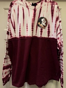 FLORIDA STATE Langarm Damen Tye-Dye T-Shirt - Bild 1 von 3