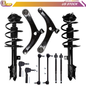 For Jeep Patriot Compass Shocks Struts Sway Bars Control Arms Tie Rods Kit Front - Picture 1 of 20
