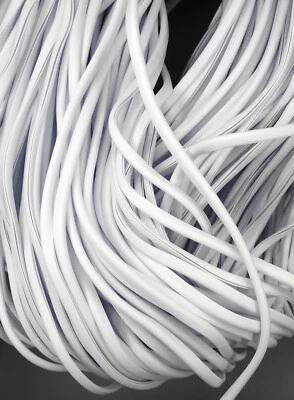 Kantenschutz U-Profil Kantenschutzgummi bis 2mm KederbandSchutzprofil PVC weiss  - Bild 1 von 4