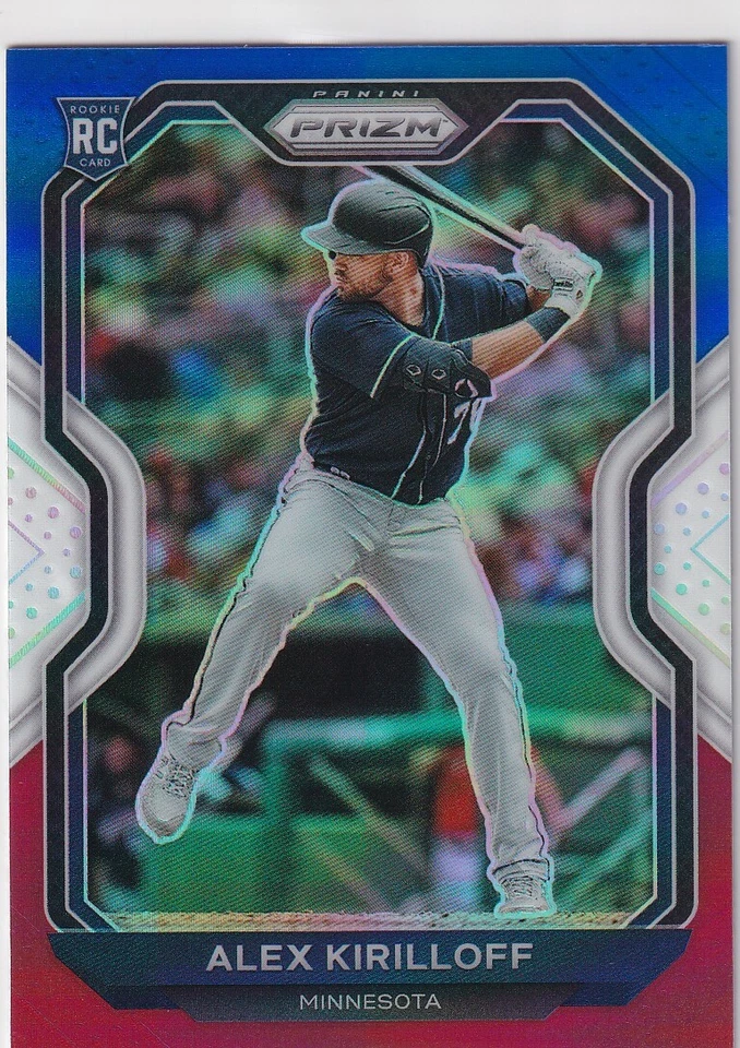 2021 PRIZMS RED WHITE BLUE RC ALEX KIRILLOFF MINNESOTA TWINS (AG)942 - Image 1 of 1