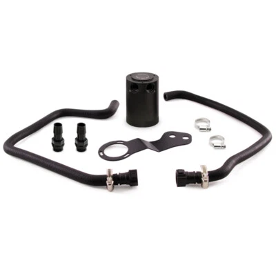 Mishimoto Baffled Oil Catch Can Kit Black Fits 2016+ Chevrolet Camaro SS - Image 1 of 4