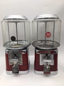 2 DOS Castor Gumball Caramelo Tuerca a Granel con Cerradura y Llave Granate - Imagen 1 de 7
