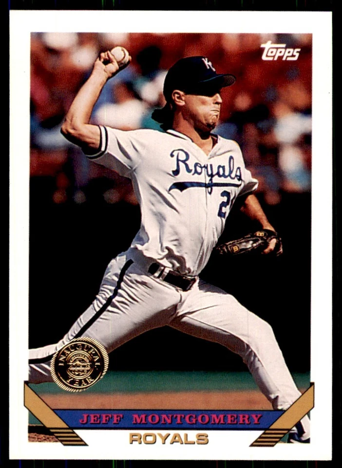 1993 Topps Inaugural Colorado Rockies Jeff Montgomery #130 - Image 1 of 2