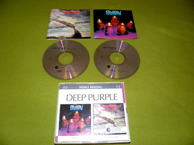 Deep Purple - Burn / Stormbringer - Double Original - IMPORT 2xCD Box + Booklets - Image 1 of 3