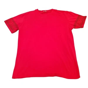 Kenzo Paris T-shirt Womens Short Sleeve Logo Crew Neck 100% Cotton Size L/12 Red - Picture 1 of 9
