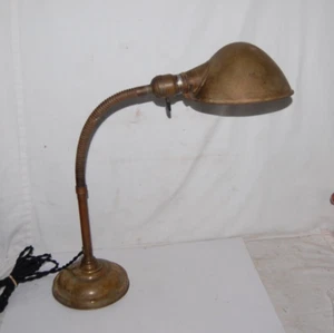 Antique Industrial SRS Esrobert Gooseneck Desk Lamp - Picture 1 of 7