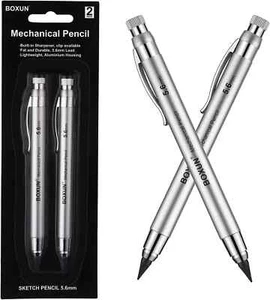 5,6 mm Minenhalter, Kupplungsstifte für Entwurf Zeichnen, 2 Stück (1er Pack) - Bild 1 von 2