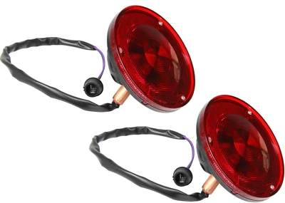 Conjuntos de luces traseras laterales para camioneta Chevy/GMC 67-72 con carcasas negras Foto 1 de 4