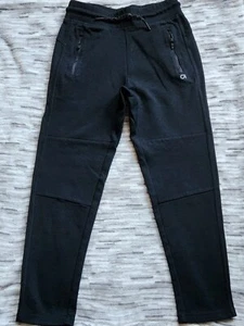Gap Kids Go Dry Girls Pants Black With Zipper Pockets Drawstring Large 10 - Picture 1 of 6