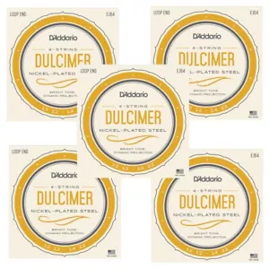 D'Addario Dulcimer Strings 5 Sets of 4-String 12-12-14-22 - Picture 1 of 5
