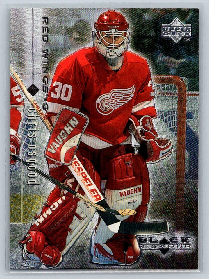 1998 Upper Deck Black Diamond #32 Chris Osgood Detroit Red Wings - Image 1 of 2
