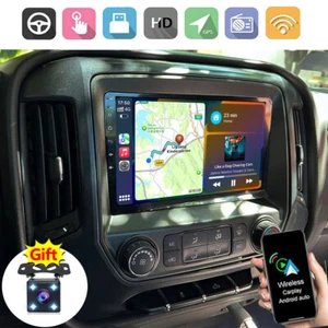 For Toyota Tundra 07-13 Sequoia 08-19 Carplay Stereo Car RDS Radio Android 13 BT - Picture 1 of 15