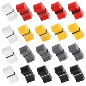 20pk Fader/Slider Control Knobs Mixed Colour & 2 Hole Size for Guitar Console - Picture 1 of 5