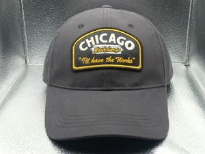 Hollister Chicago Footlong I'll Have The Works grau Patch Tag Snapback Mütze Kappe - Bild 1 von 13