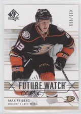 2014-15 SP Authentic Future Watch /999 Max Friberg #224 Rookie RC