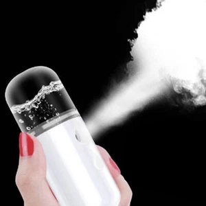 Nano Facial Mist Sprayer ABS Housing Pocket Size USB Charging Water Face - Picture 1 of 18