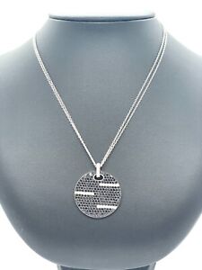 Roberto Coin 'Fantasia' Sapphire Diamond 18KW Gold 24 in Pendant