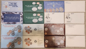 Lot of 16 Uncirculated U.S. Mint Coin Sets