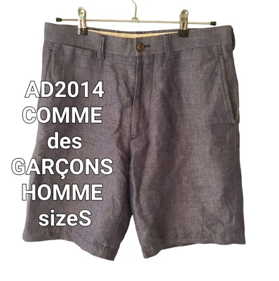 AD2014 COMME des GARCONS HOMMEShorts, Half Pants Color: Blue Size: S - Image 1 of 4