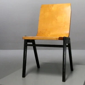 Roland Rainer für Wilkhahn Stadthallensessel Vintage Stuhl 50er Stapelstuhl - Bild 1 von 6