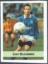 THE SUN SOCCER 1990/91- #415-ST JOHNSTONE-GARY McGRIMMIS