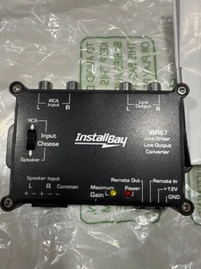 InstallBay IBR67 2CH Line Converter Driver/Line Output Accessory - Open Box - Picture 1 of 2