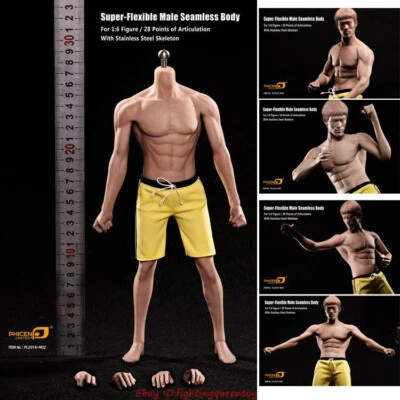 Phicen TBLeague 1/6 Азия Мужское Бесшовное Тело С Головой INSTOCK - Изображение 1 из 4