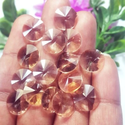 MM Size Transparent Yellow Topaz Lot 36.15 Ct / 15 pcs Loose Gemstone - Image 1 of 4