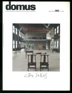 Architektur Zeitschrift DOMUS Nr. 803 April 1998 Direktor Francois Burkhardt - Bild 1 von 1