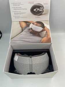 Sharper Image RealTouch Eye Mask Massager – Hot & Cold + Bluetooth – Grey – OB - Picture 1 of 4