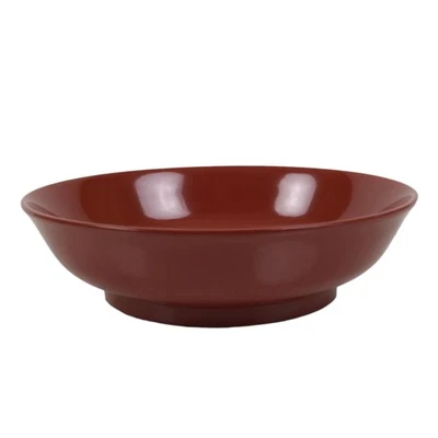Réplica de laca de resina japonesa cuenco pequeño de colección plato lateral Kobachi rojo negro L476 Foto 1 de 4